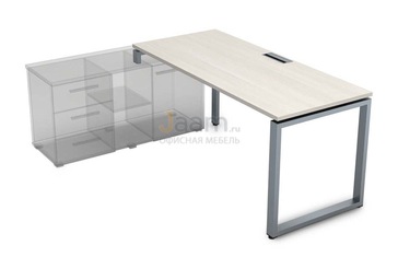 Мебель для персонала Стол для крепления на тумбу левый СТЛ-О.984