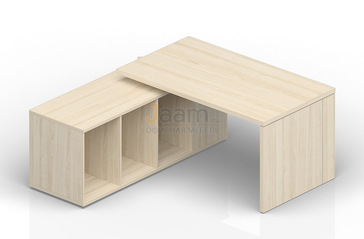 Кабинет руководителя Стол на сервисной тумбе левый NR200TSG