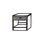 Мебель для гостиниц Офисная тумба прикроватная ГР 520 ОАН