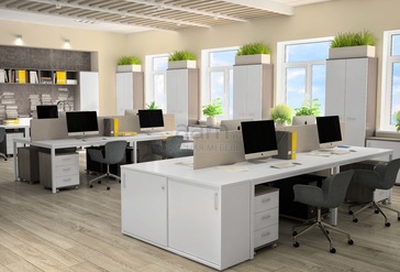 Мебель для персонала Public Comfort бенч-системы