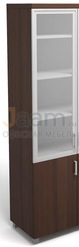 Кабинет руководителя Офисный шкаф стеклянный 230/1