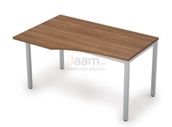 Мебель для персонала Стол криволинейный без экрана левый 6М.022
