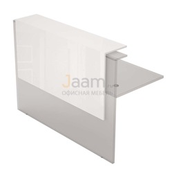 Стойка ресепшн Фартук прямой с подсветкой 1ПФ.004.1