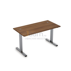 Мебель для персонала Стол рабочий прямолинейный с кабель-каналом (T-образная опора) 2МТК.078