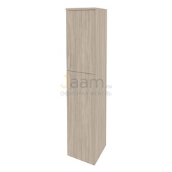 Мебель для персонала Офисный шкаф высокий узкий правый O.SU-1.8(R)