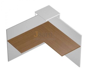 Стойка ресепшн Модуль угловой левый КВ 0705