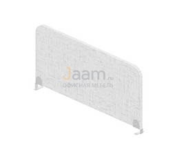 Мебель для персонала Экран-перегородка (ТКАНЬ) с креплением на поперечную часть столешницы RP-100.3