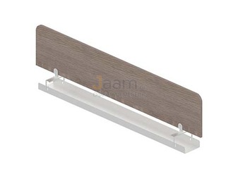 Мебель для персонала Экран-перегородка (ЛДСП) с кабель-каналом для сдвоенных столов RP-98,MKZ-0180