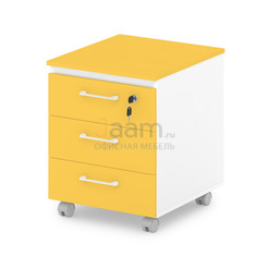 Мебель для персонала Офисная тумба подкатная с замком S-95