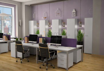 Мебель для персонала Public Comfort бенч-системы