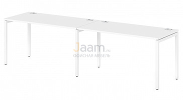 Мебель для персонала Линейный кластер на 2 рабочих места S-136